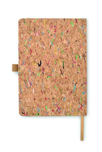 Cornota notebook A5, cork cover, 192 pages