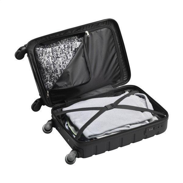 Amsterdam Trolley GRS Recycled ABS - Black