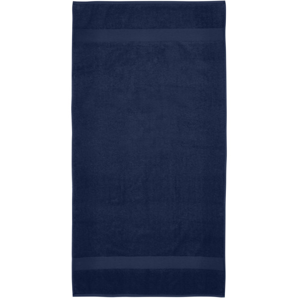 Asciugamano 70 x 140 cm in cotone da 450 g/m² Amelia - Navy