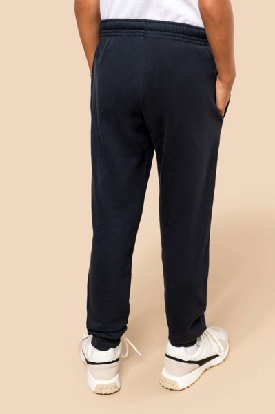 Kids Fleece Trousers - Black / 8/10