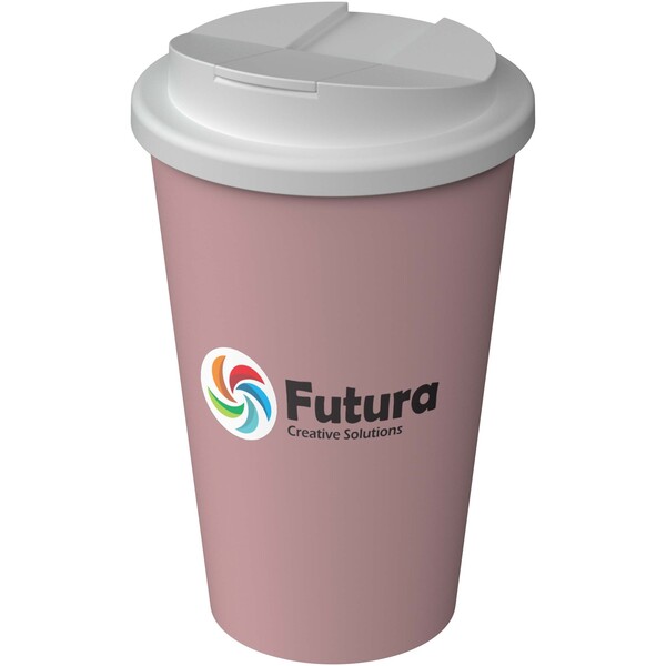 Americano® Infiniti 350 ml insulated tumbler with spill-proof lid - Dusty Pink