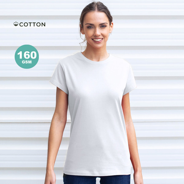 Camiseta Mujer Blanca Seiyo - Blanco / XL