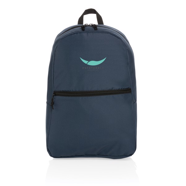 Sac à dos en rPET Impact AWARE™ - Bleu Marine