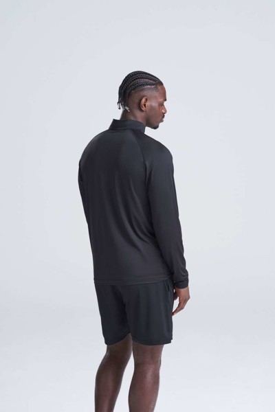 Lightweight Active 1/4 Zip - Jet Black / L
