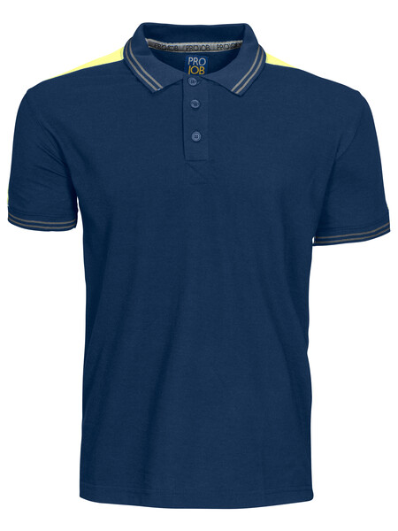 2018 PIQUE navy/HV yellow XS