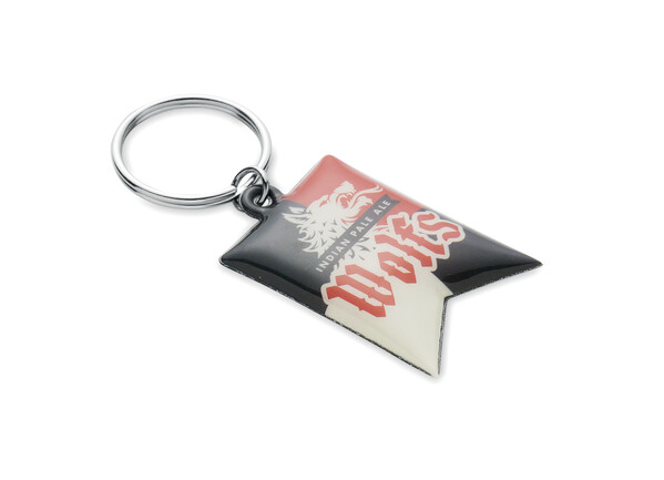 Soft PVC full colour NFC keyring in your own shape -  / Tissue paper wrapping / Rewritable