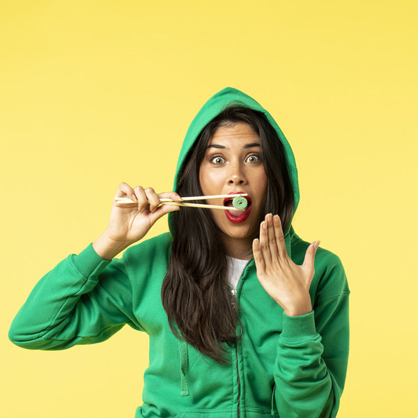Sweatshirt com Capuz + Fecho Adulto "keya" SWZ280 - Amarelo / L