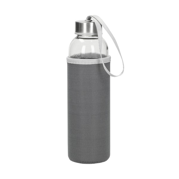 Glasflasche Mit Hülle "Pure", 0,5L