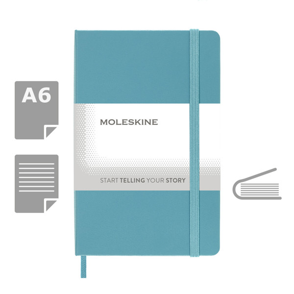 MOLESKINE Notizbuch ca. A6 - türkis