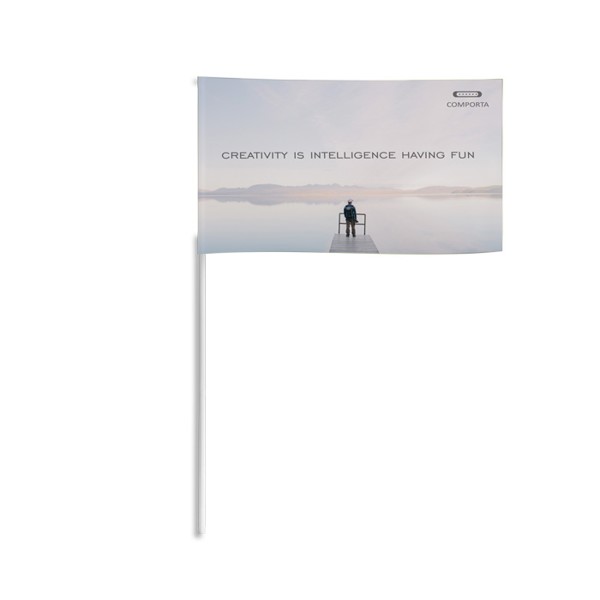 Customizable Paper Flag 21X31cm