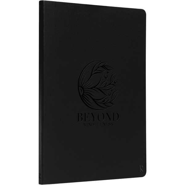 Karst® A5 Hardcover Notizbuch - schwarz