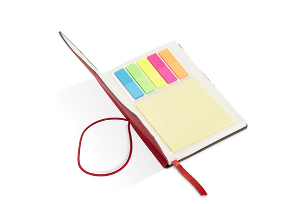 Notebook POSTI A6 - red