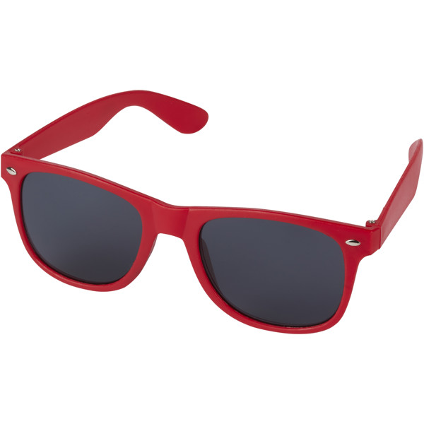 Sun plastic sunglasses - Red