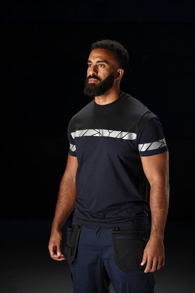 7001 T-shirt PGL Grey/Black 5XL