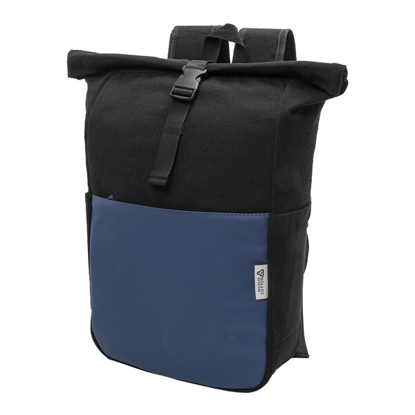 Sac à dos en canvas recyclé Blakkan Back - Bleu