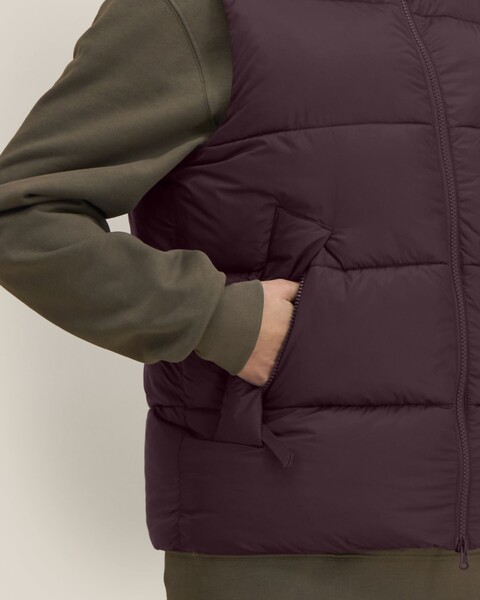 Puffer Gilet 2.0 - Red Brown / XL