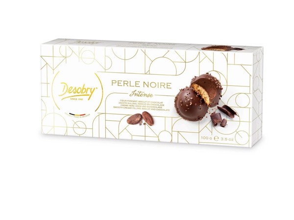 Čokoládové sušienky s tmavou čokoládou Perle Noire