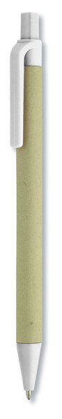 Paper/corn PLA ball pen Cartoon - White