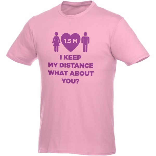 T-shirt homme manches courtes Heros - Rose clair / S