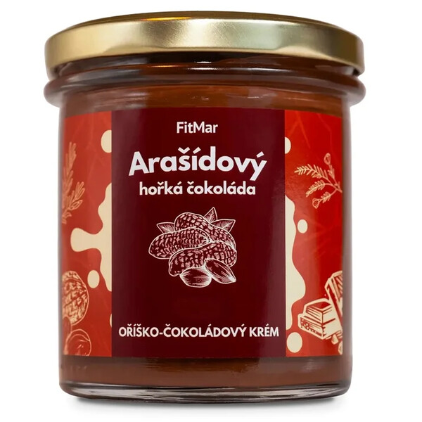 Arašídový krém s horkou čokoládou 190g