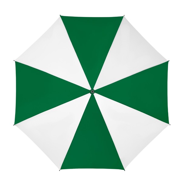 FALCONETTI - Parapluie de golf - Manuel - Windproof -  125 cm - Vert fonc / Blanc