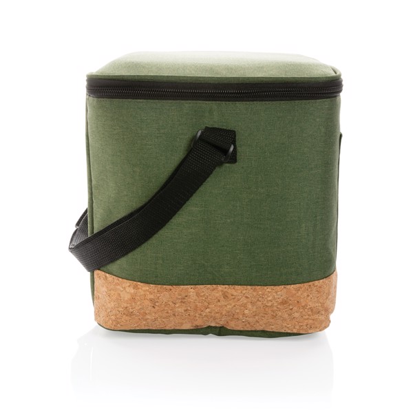 Impact XL cooler bag, rPET,cork,fits 12 cans - Green