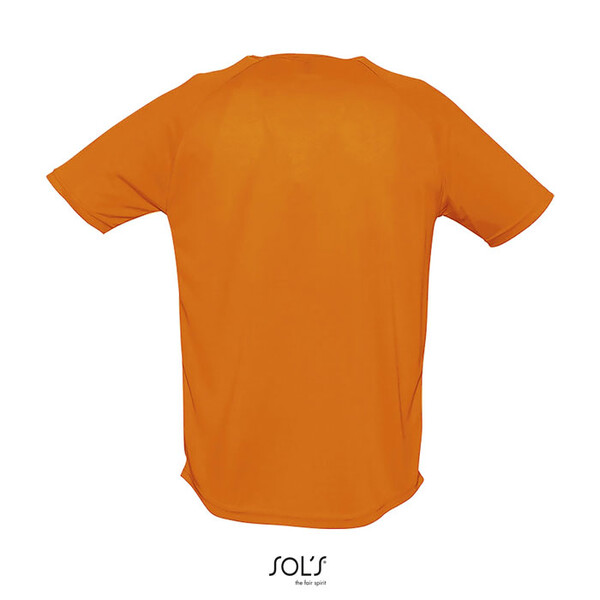 SPORTY T-shirt homem - LaranjaXXS