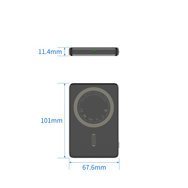 Magsafe powerbank 5000mAh #3 - WHITE