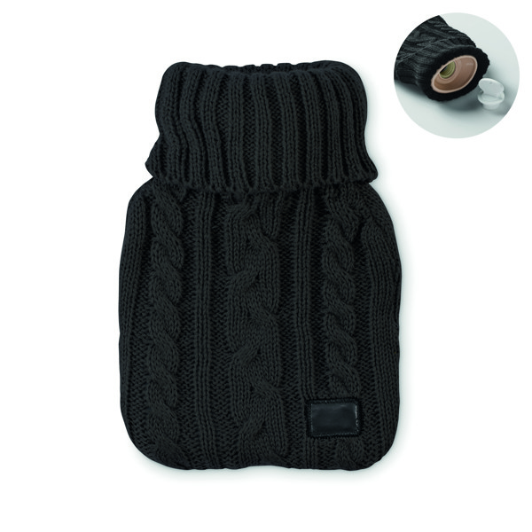 Saco de água quente 400ml Toasty - Preto