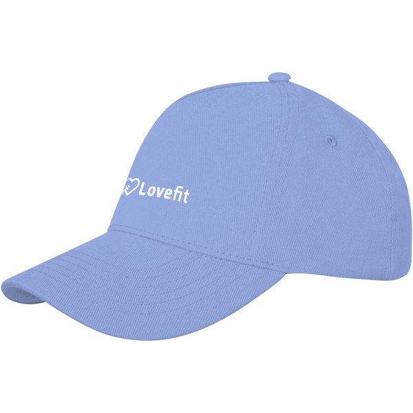 Casquette Doyle 5 panneaux - Bleu clair