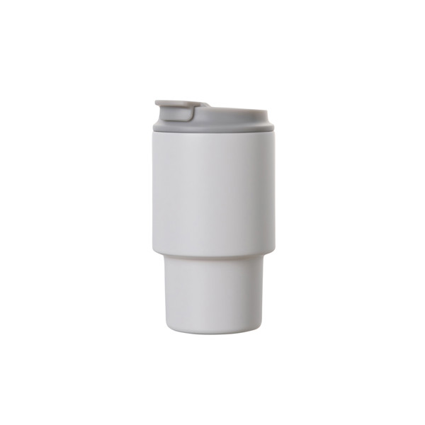 Termohrnek na cesty VINGA Nagano 350 ml z RCS - Bílá