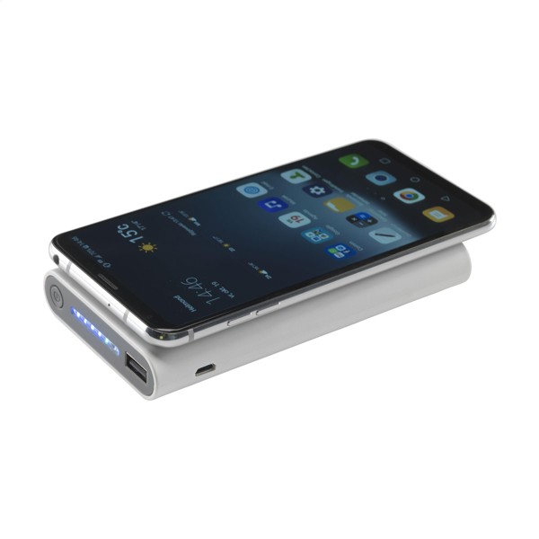 Wireless RCS r-ABS Powerbank 8000 chargeur sans fil - Blanc
