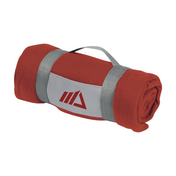 SuperSoft (180 g/m²) plaid en fleece - Brique