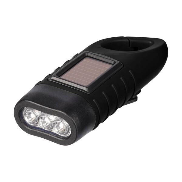 Solar torch Kano | Recycled - black