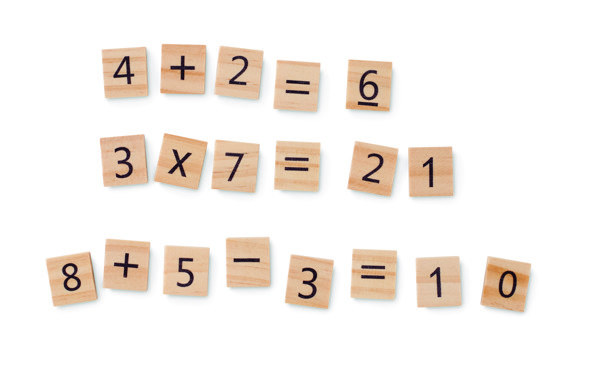 Wood educational counting game Educount
