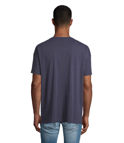 BOXY MEN T-SHIRT OVERSIZE - Francuska marynarka wojenna / XL