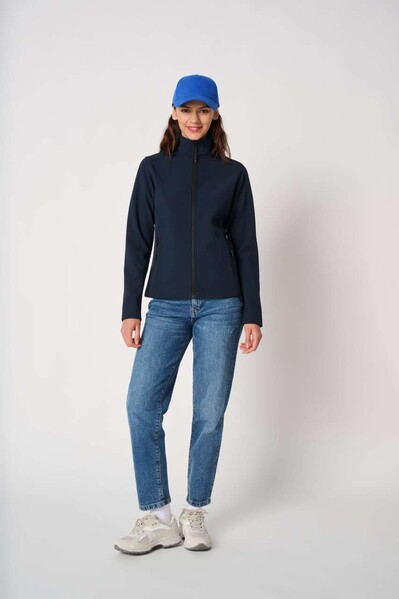 Ladies' Basic Softshell Jacket - Ideal Dark Grey / 3XL