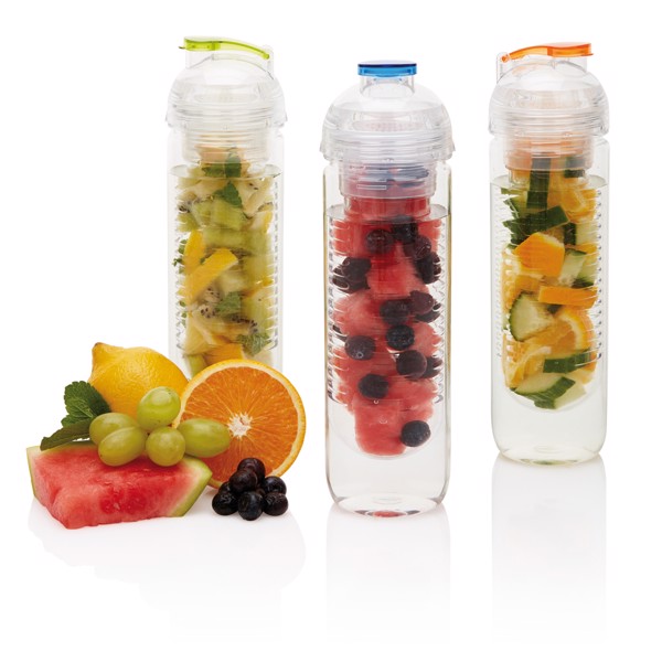 Xd Collection Tritan bottle,500ml infuser - Blue