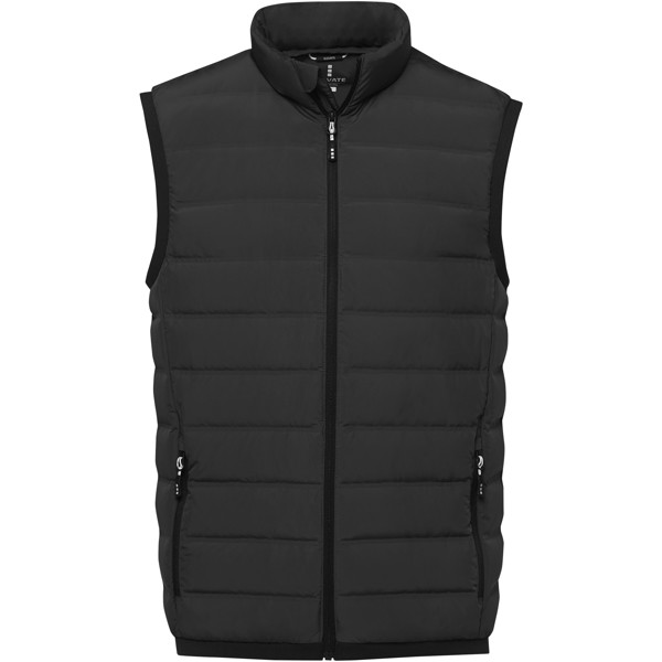 Caltha men's insulated down bodywarmer - Solid Black / XS