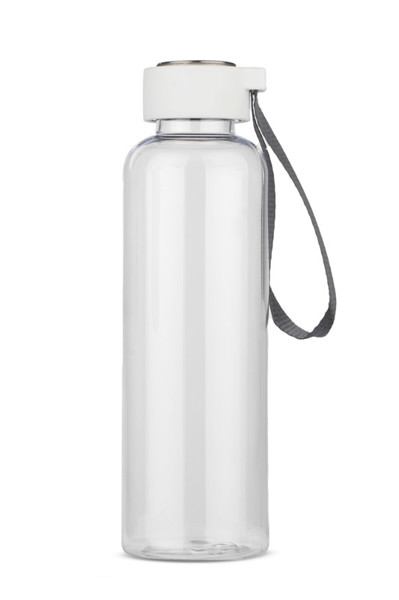 Water bottle CLEAR 500 ml - white