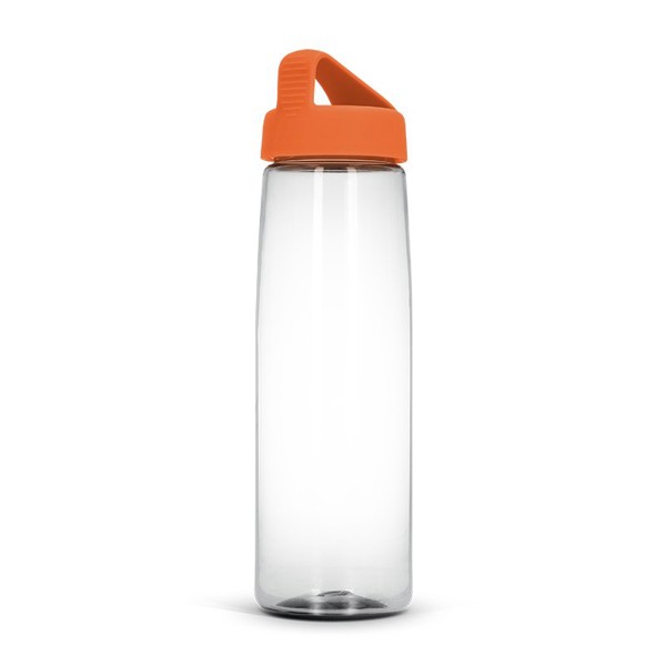 BOUTEILLE GOURDE 83 cl TRANSPARENTE EN TRITAN - Orange