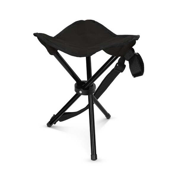 TABOURET PLIANT TREPIED - Noir