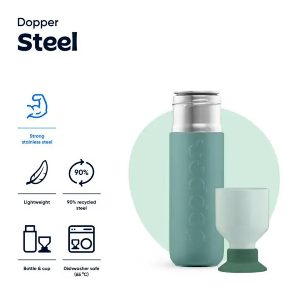 Dopper Steel Color | 490 ml Azul