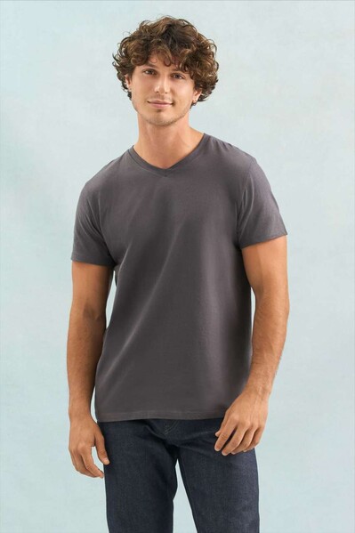 Sol's Regent V - V-Neck T-Shirt - White / XL