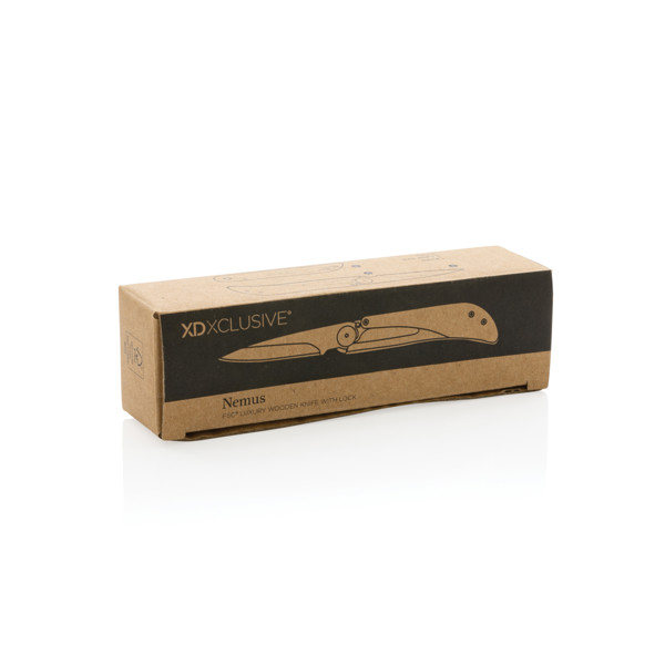 Nemus Luxury Wooden knife with lock