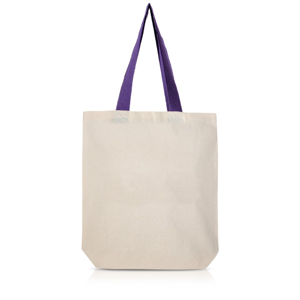 Sac À Anses Longues, Coton 100% 180311089 - Violet