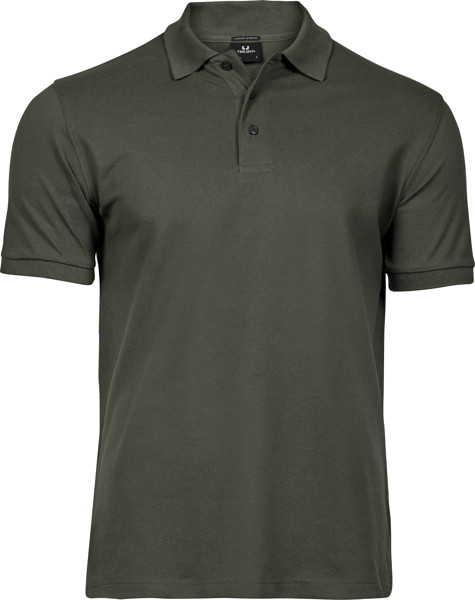 Schweres Herren Luxus Stretch Piqué Polo Tee Jays | TJ 1405 - Deep Green / 3XL