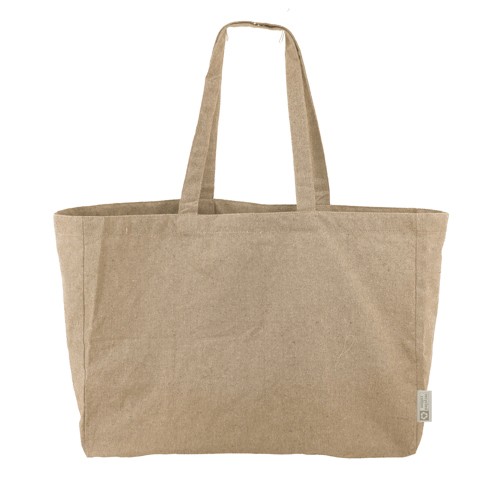 SAC EN COTON "ALMERINAR" - Marron/ Marron