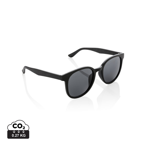 Wheat straw fibre sunglasses - Black