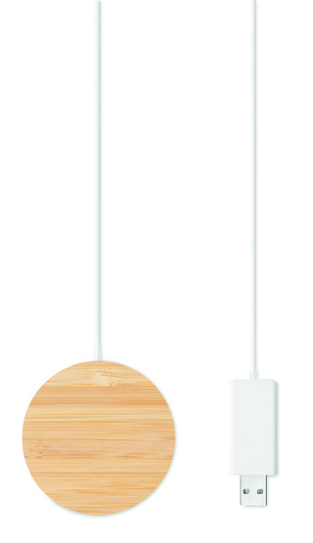Rundo Mag bamboo wireless charger, 10W